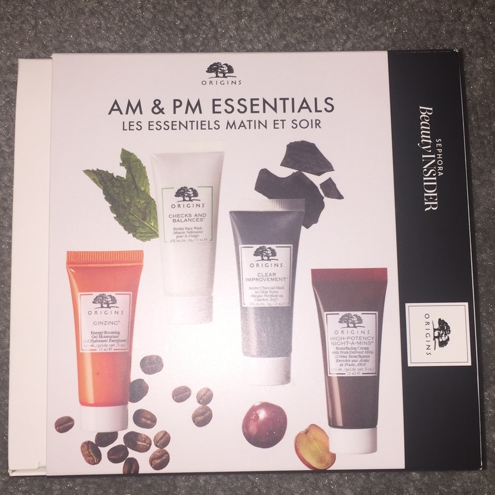 New Origins AM&PM Essentials set